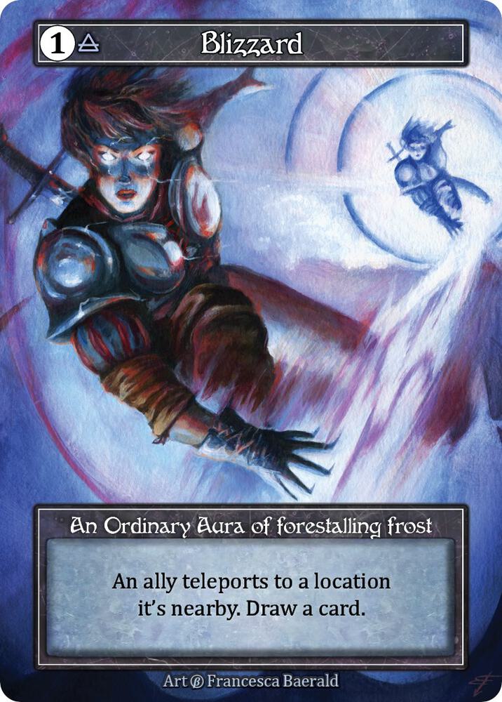Blizzard (Foil) (Misprint), Beta #522868