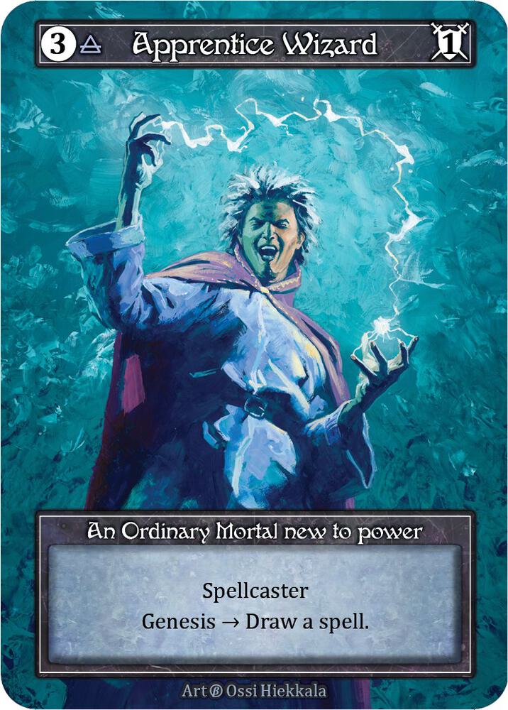 Apprentice Wizard (Foil), Beta #522882