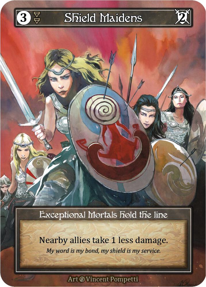 Shield Maidens (Foil), Beta #522883