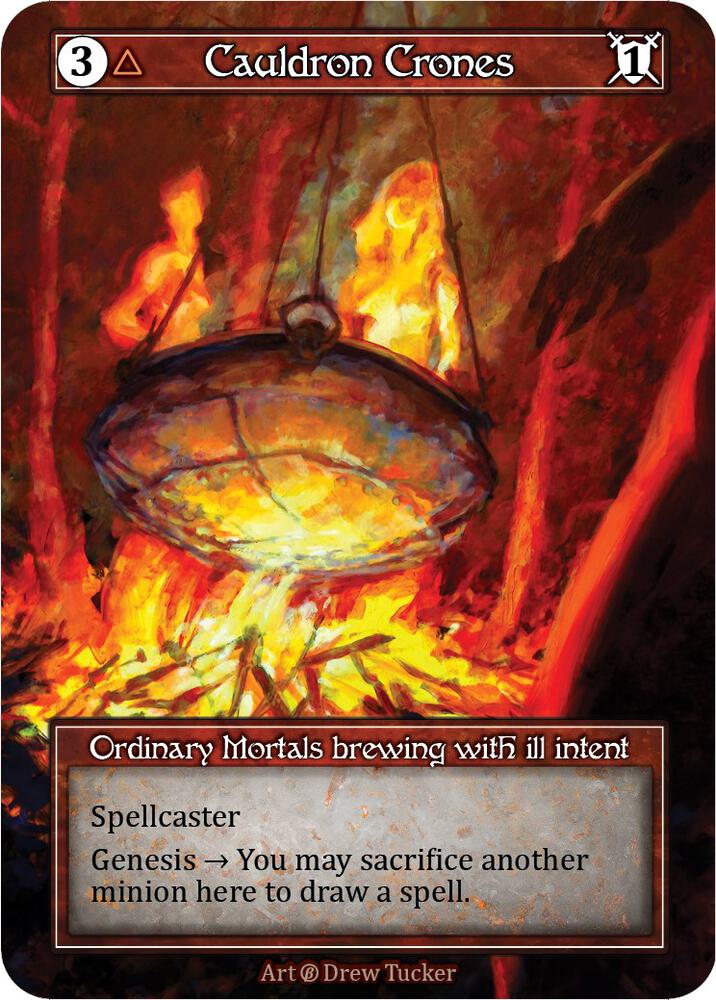 Cauldron Crones (Foil), Beta #522888