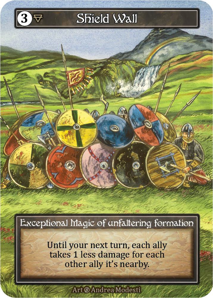 Shield Wall (Foil), Beta #522894