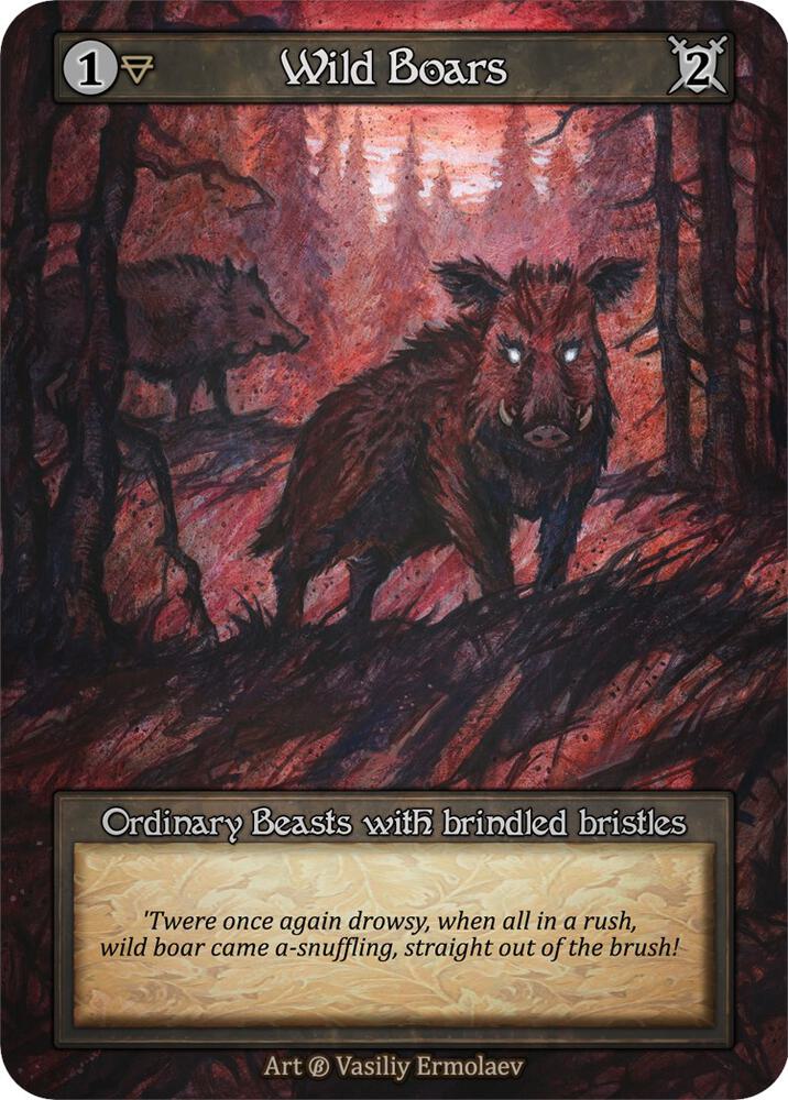 Wild Boars, Beta #522896