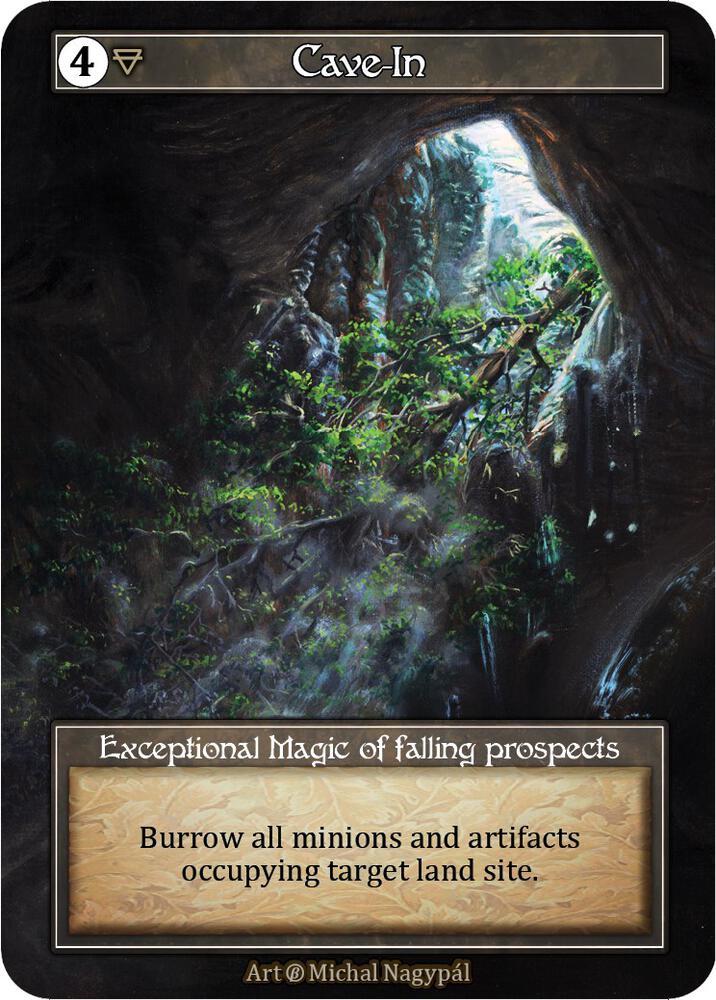 Cave-In (Foil), Beta #522929