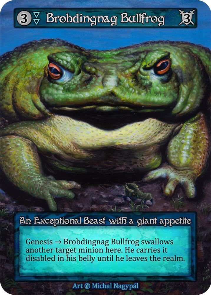 Brobdingnag Bullfrog, Beta #522938