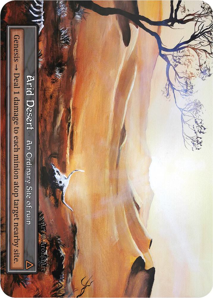 Arid Desert (Foil), Beta #522940