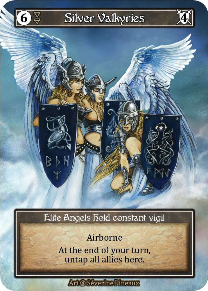 Silver Valkyries (Foil), Beta #522957