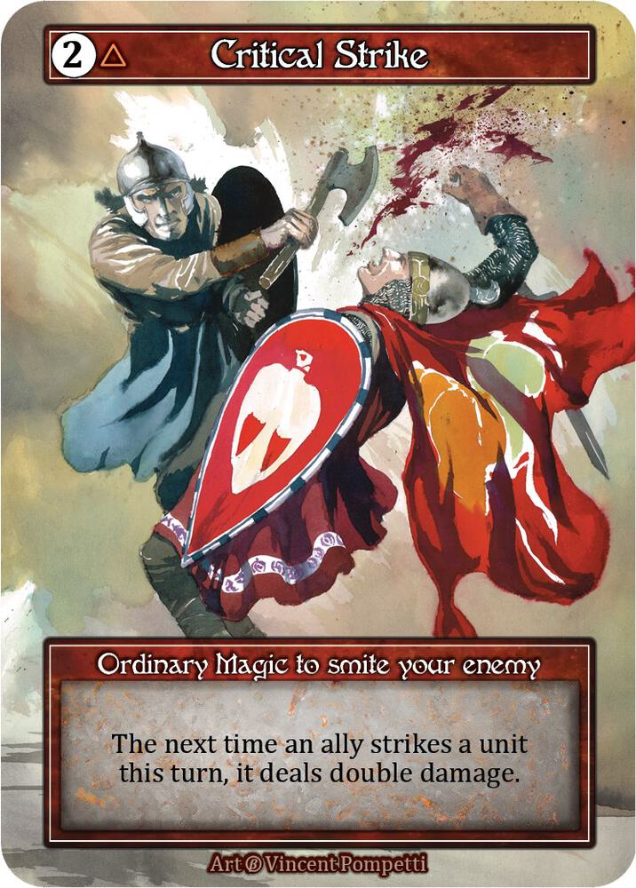 Critical Strike (Foil), Beta #522979