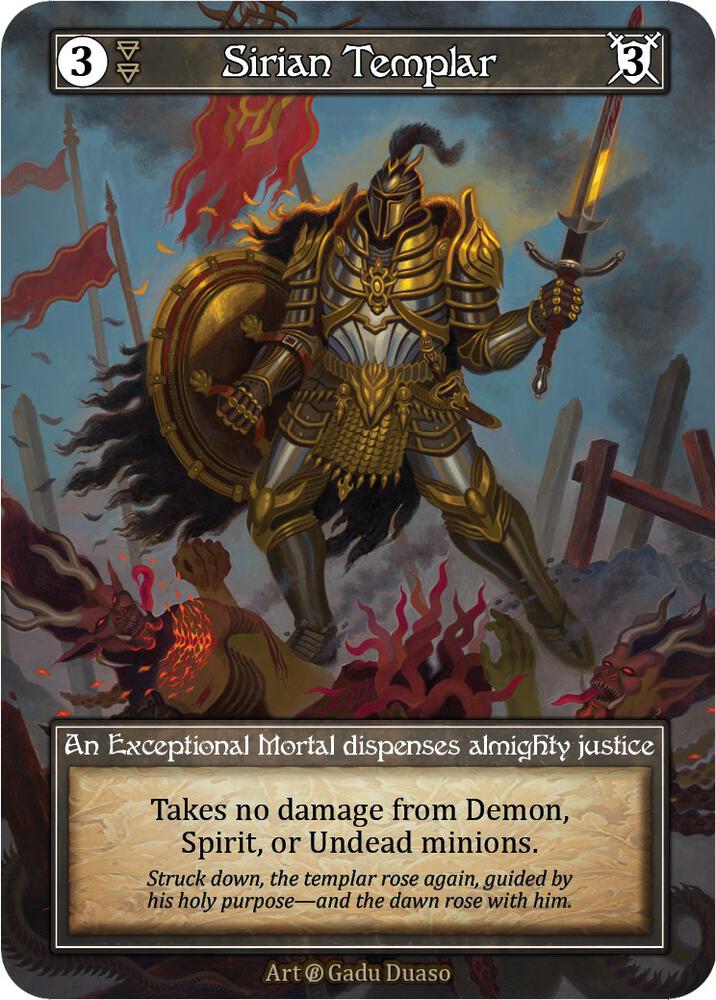 Sirian Templar (Foil), Beta #522984