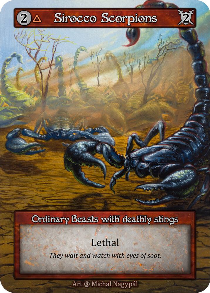 Sirocco Scorpions, Beta #522994