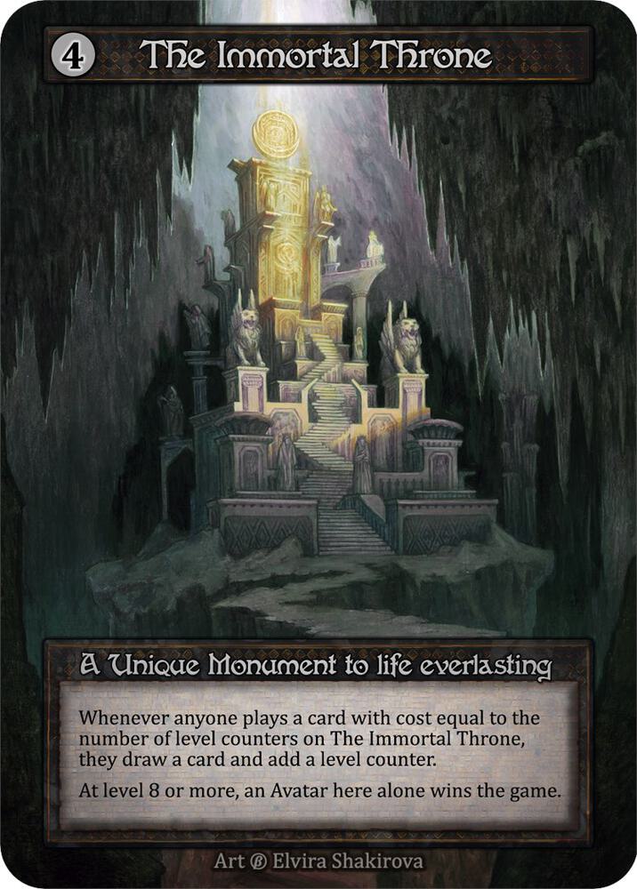 The Immortal Throne, Beta #523006