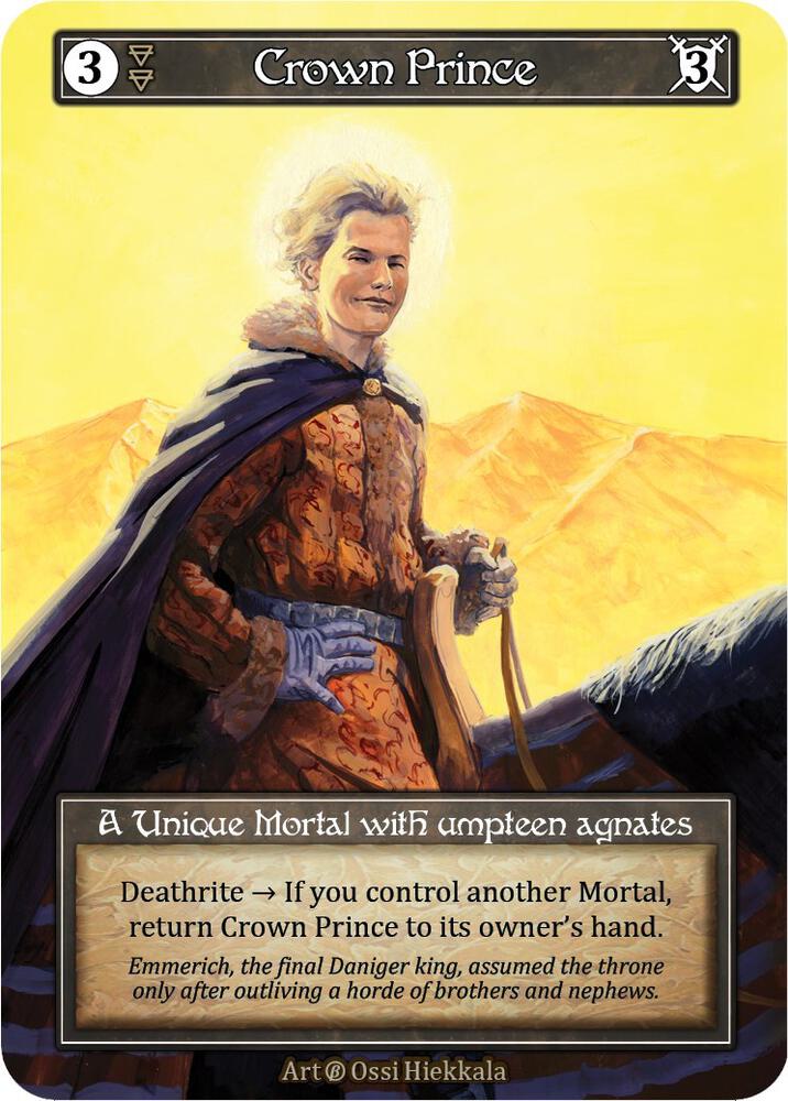 Crown Prince (Foil), Beta #523011