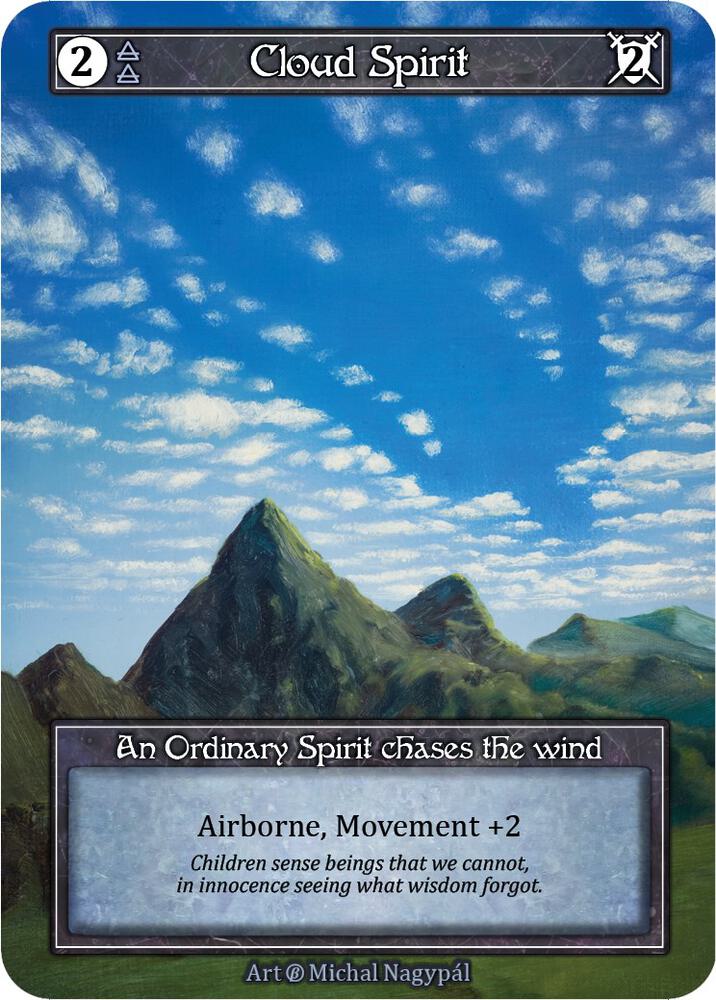 Cloud Spirit (Foil), Beta #523023