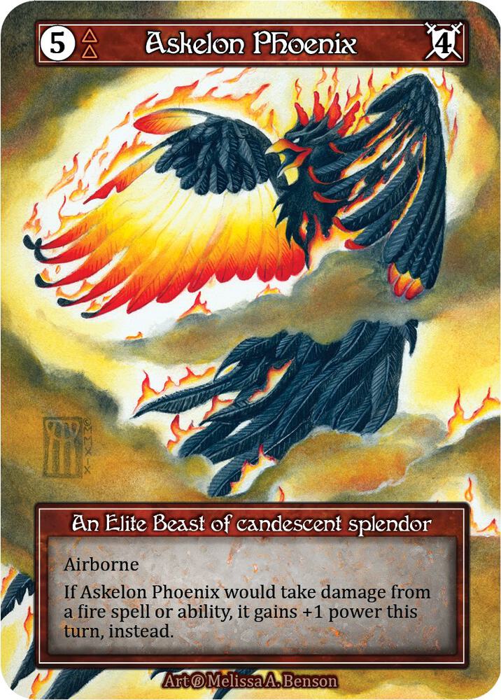 Askelon Phoenix (Foil), Beta #523033