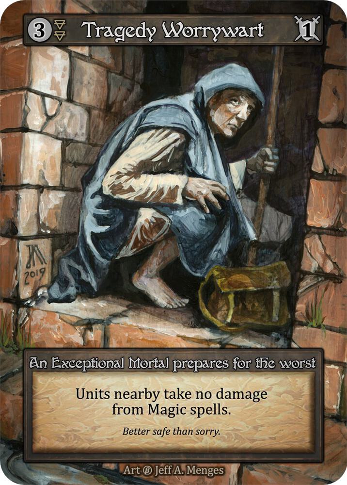 Tragedy Worrywart, Beta #523041