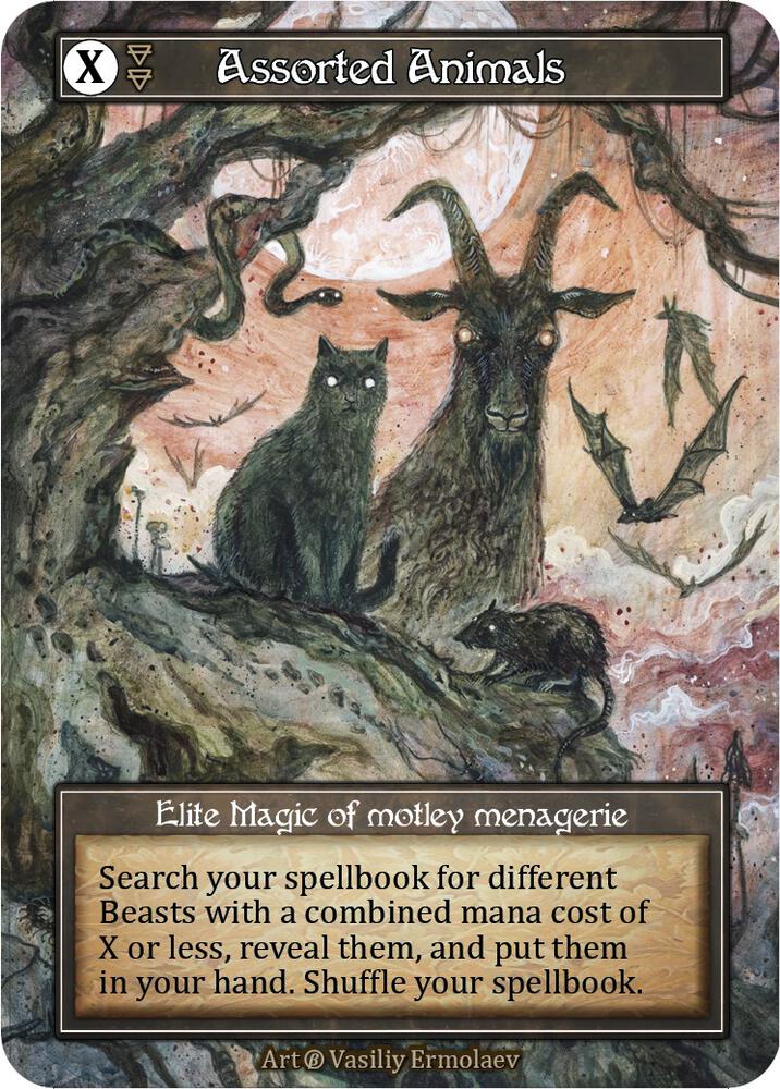 Assorted Animals (Foil), Beta #523046