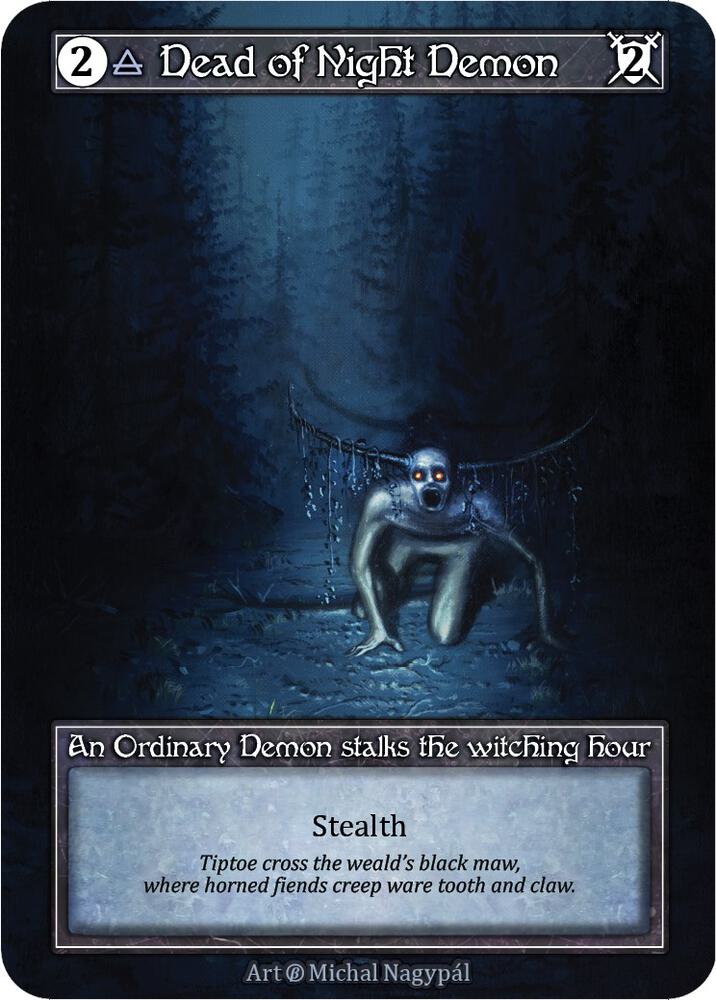 Dead of Night Demon (Foil), Beta #523057
