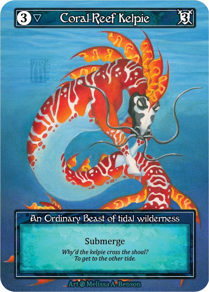 Coral-Reef Kelpie (Foil), Beta #523083