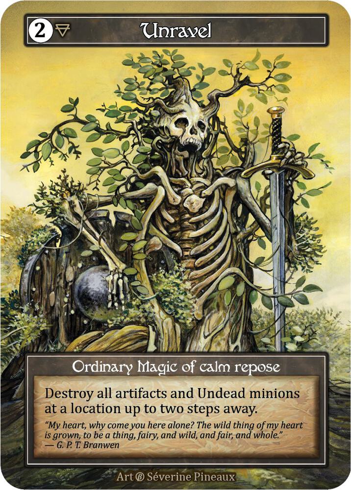 Unravel (Foil), Beta #523113