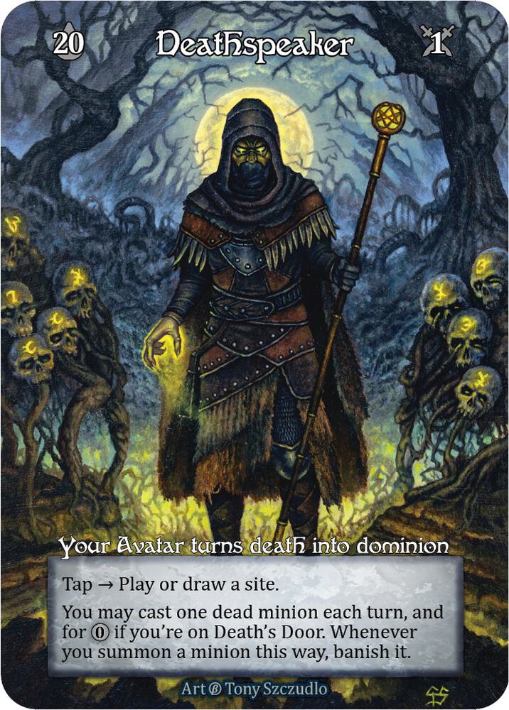 Deathspeaker (Foil), Beta #523123
