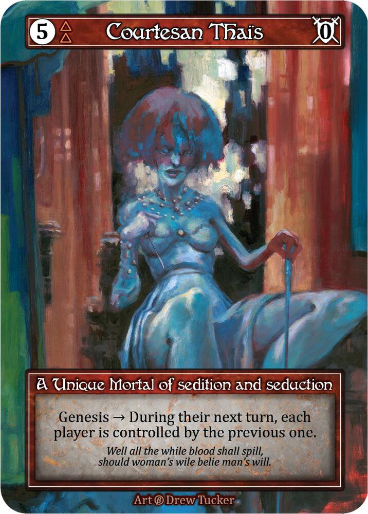 Courtesan Thaïs (Foil), Beta #523164
