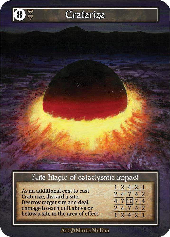 Craterize (Foil), Beta #523172