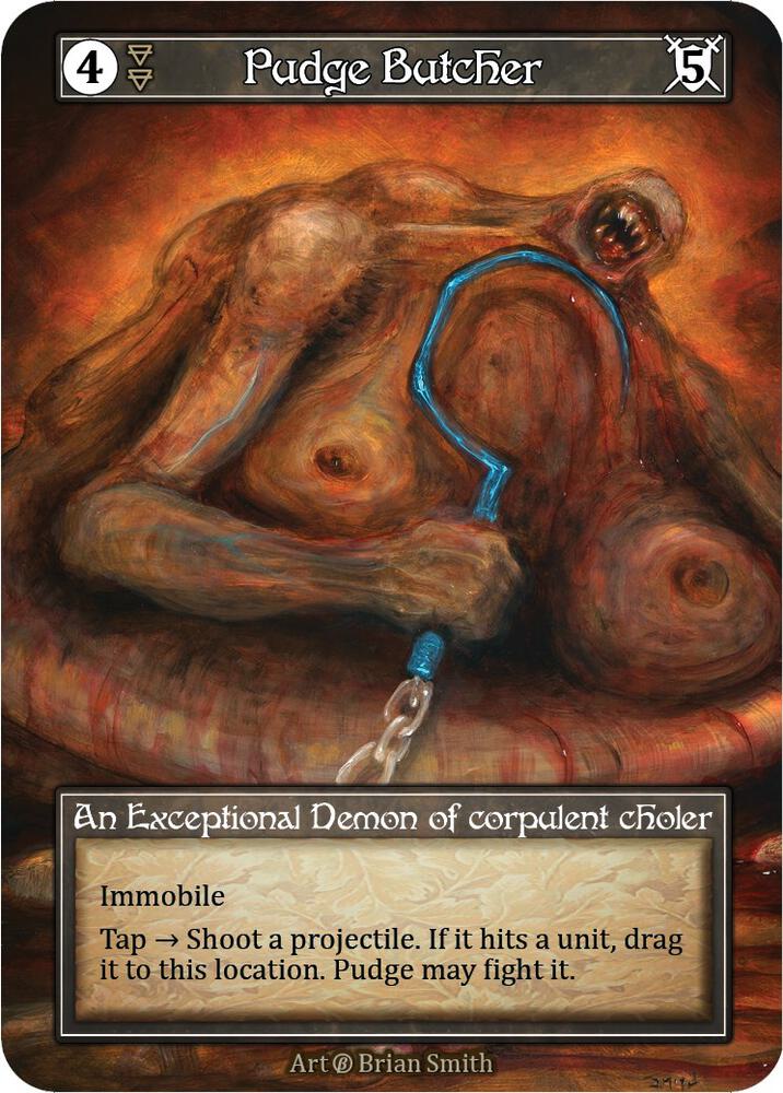 Pudge Butcher (Foil), Beta #523194