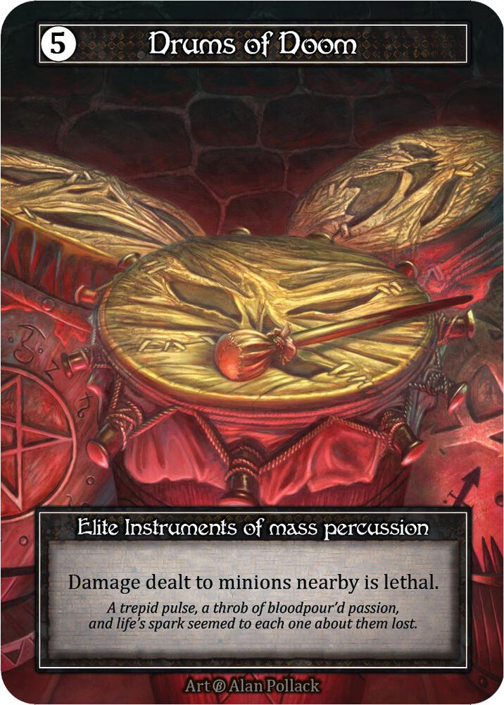 Drums of Doom (Foil), Beta #523207