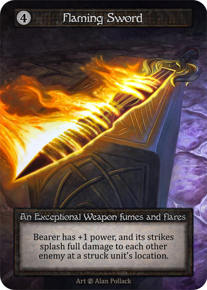 Flaming Sword, Beta #523234