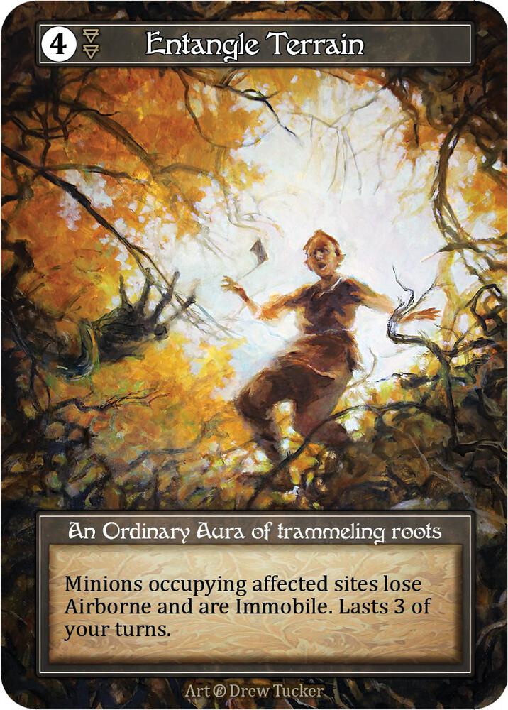 Entangle Terrain (Foil), Beta #523252