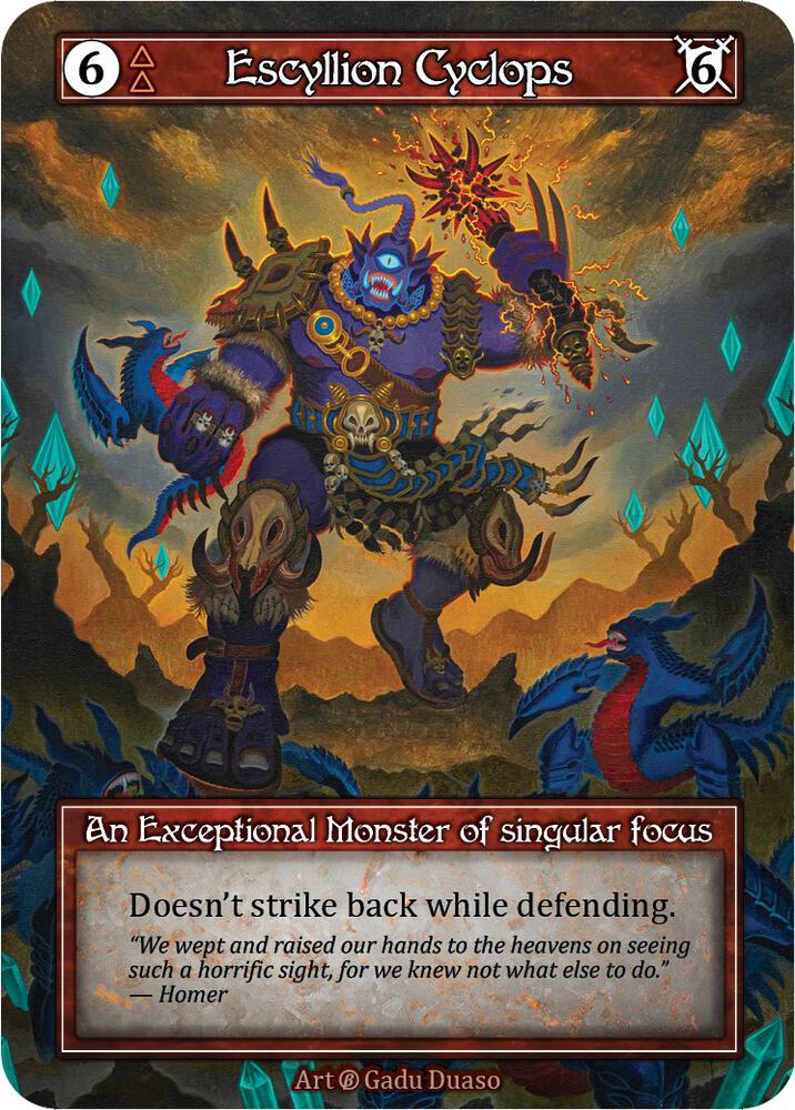 Escyllion Cyclops (Foil), Beta #523258