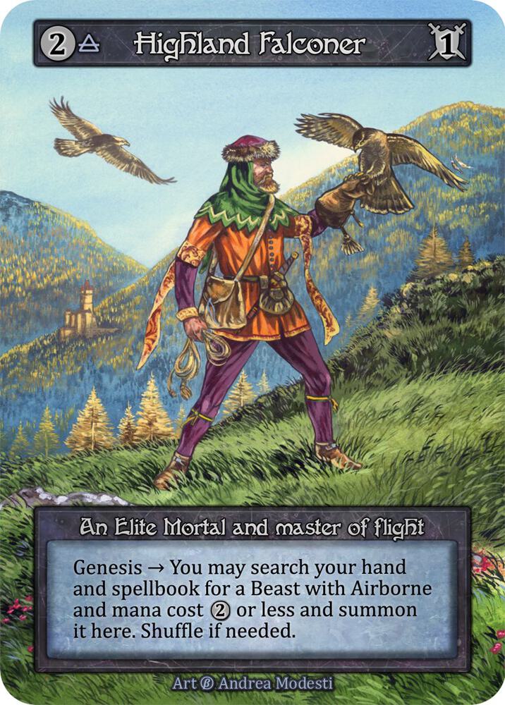 Highland Falconer, Beta #523279