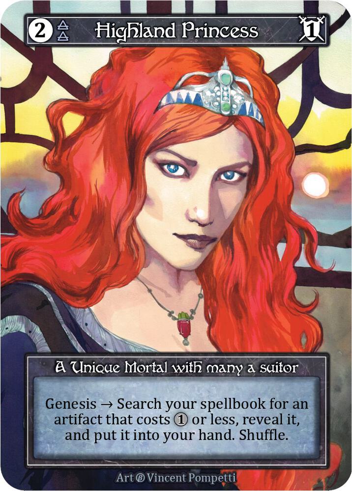 Highland Princess (Foil), Beta #523284