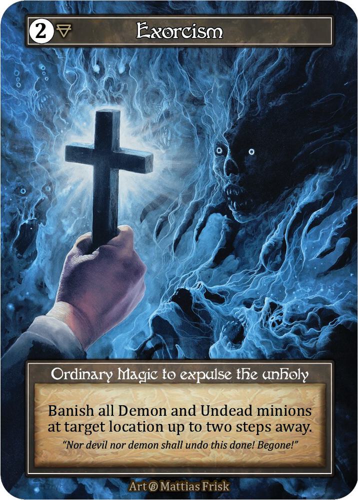 Exorcism (Foil), Beta #523290
