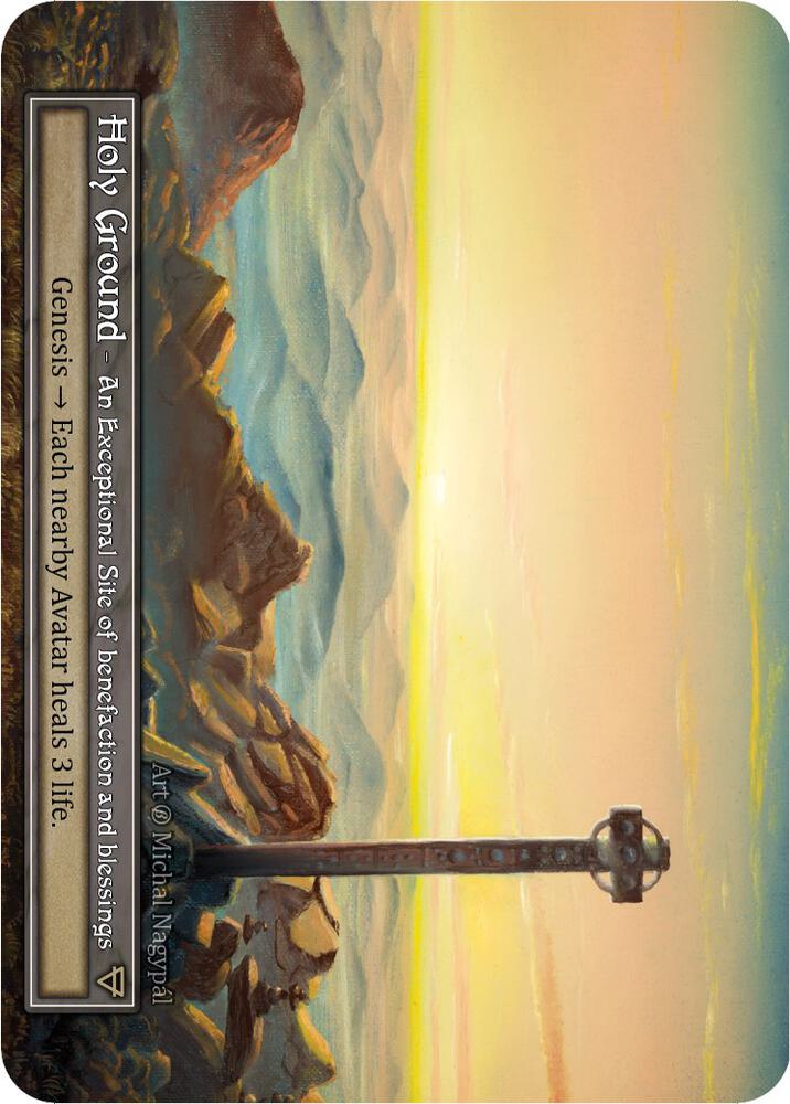 Holy Ground (Foil), Beta #523294
