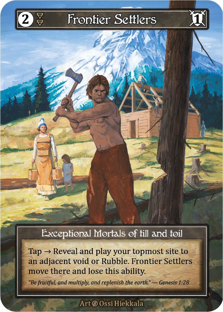 Frontier Settlers (Foil), Beta #523303