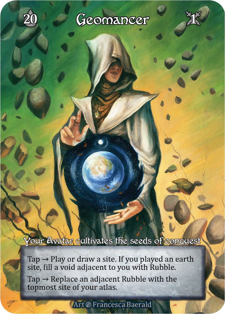 Geomancer (Foil), Beta #523308