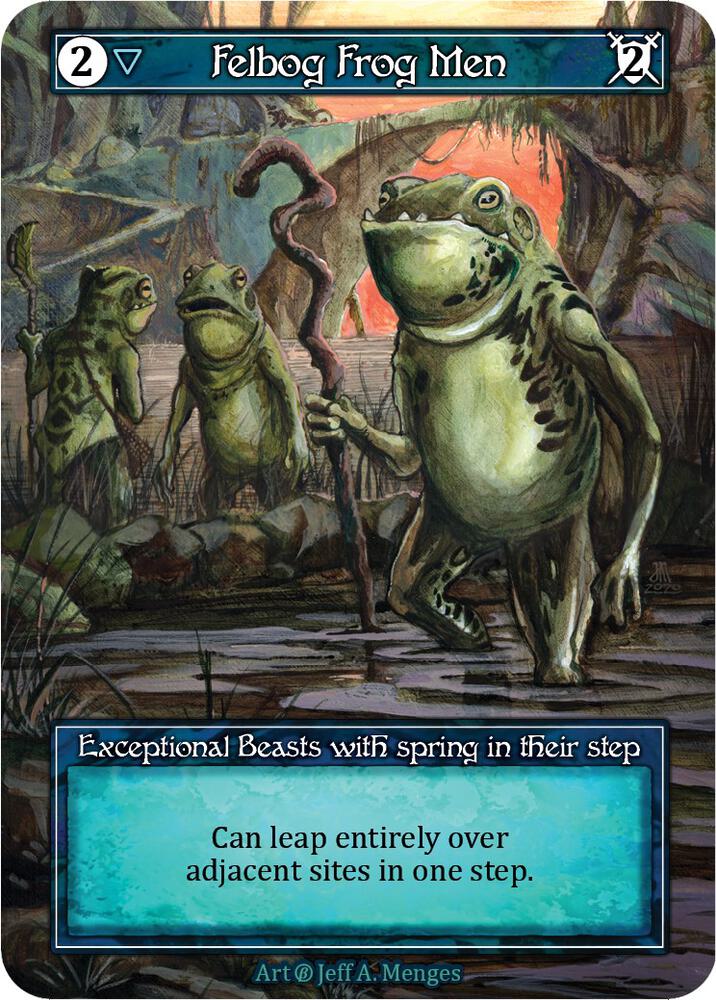 Felbog Frog Men (Foil), Beta #523322