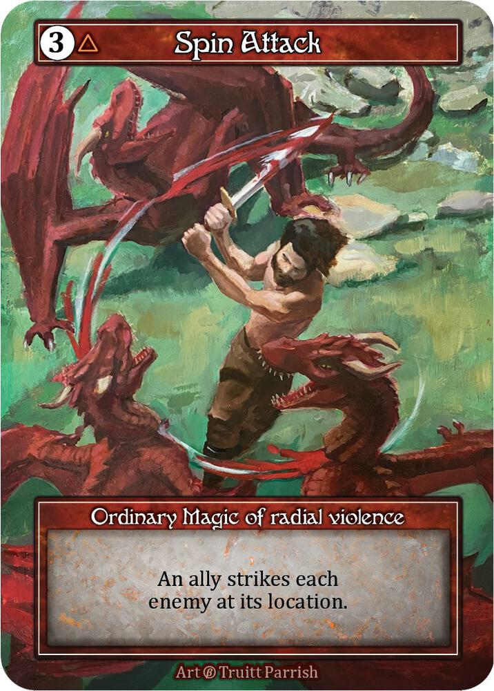 Spin Attack (Foil), Beta #523334