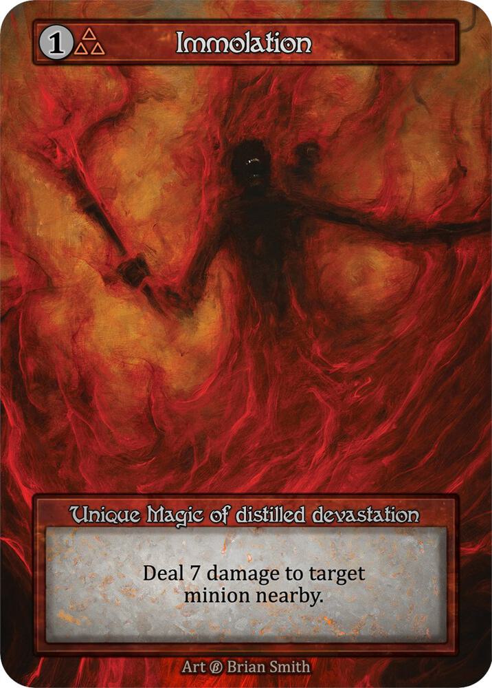Immolation, Beta #523335