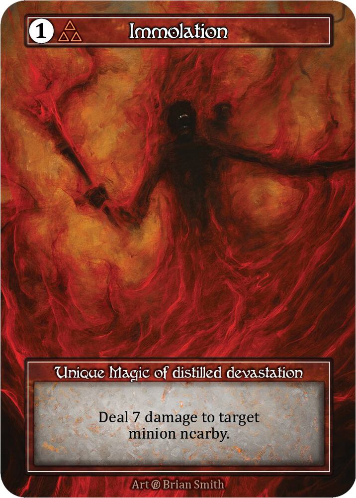 Immolation (Foil), Beta #523336