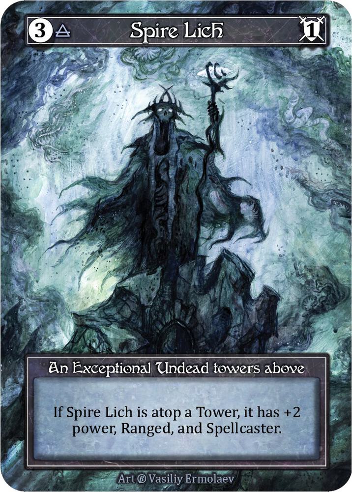 Spire Lich (Foil), Beta #523338