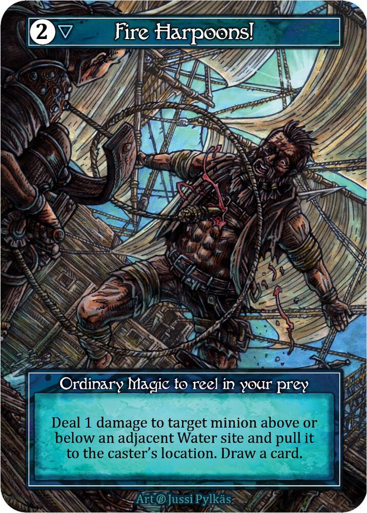 Fire Harpoons! (Foil), Beta #523359