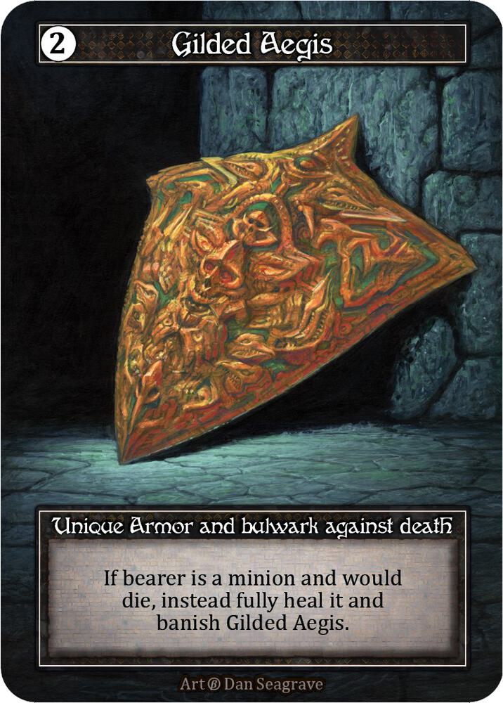 Gilded Aegis (Foil), Beta #523360