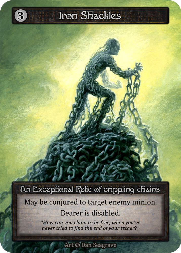 Iron Shackles, Beta #523374