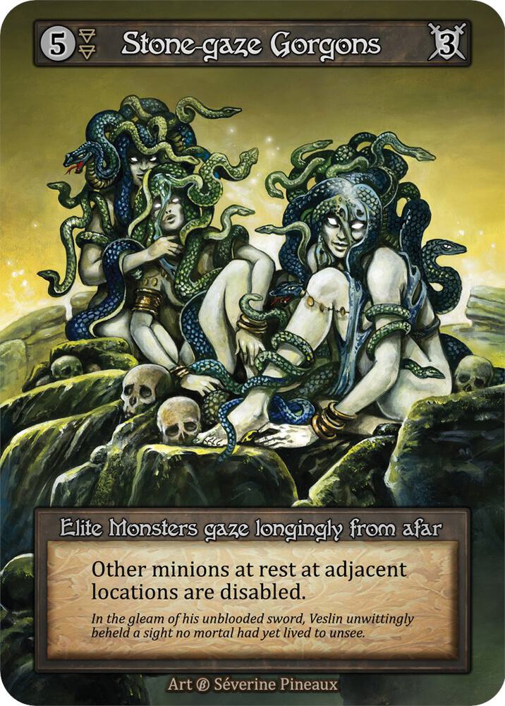 Stone-gaze Gorgons, Beta #523375