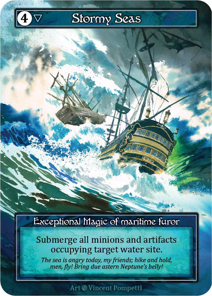 Stormy Seas (Foil), Beta #523382