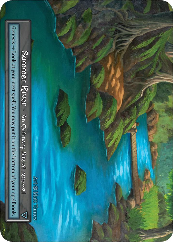 Summer River (Foil), Beta #523388