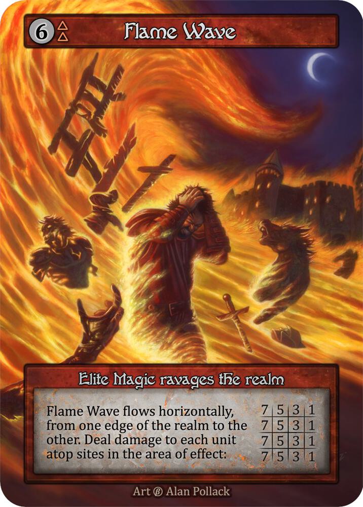 Flame Wave, Beta #523396