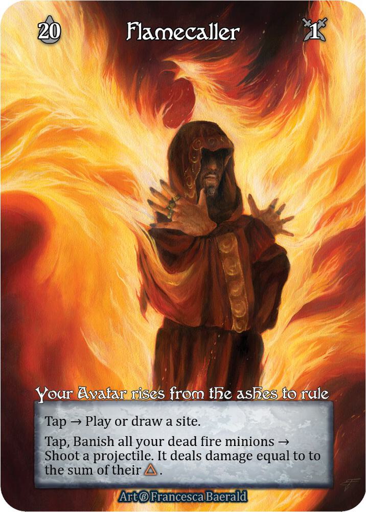Flamecaller (Foil), Beta #523428