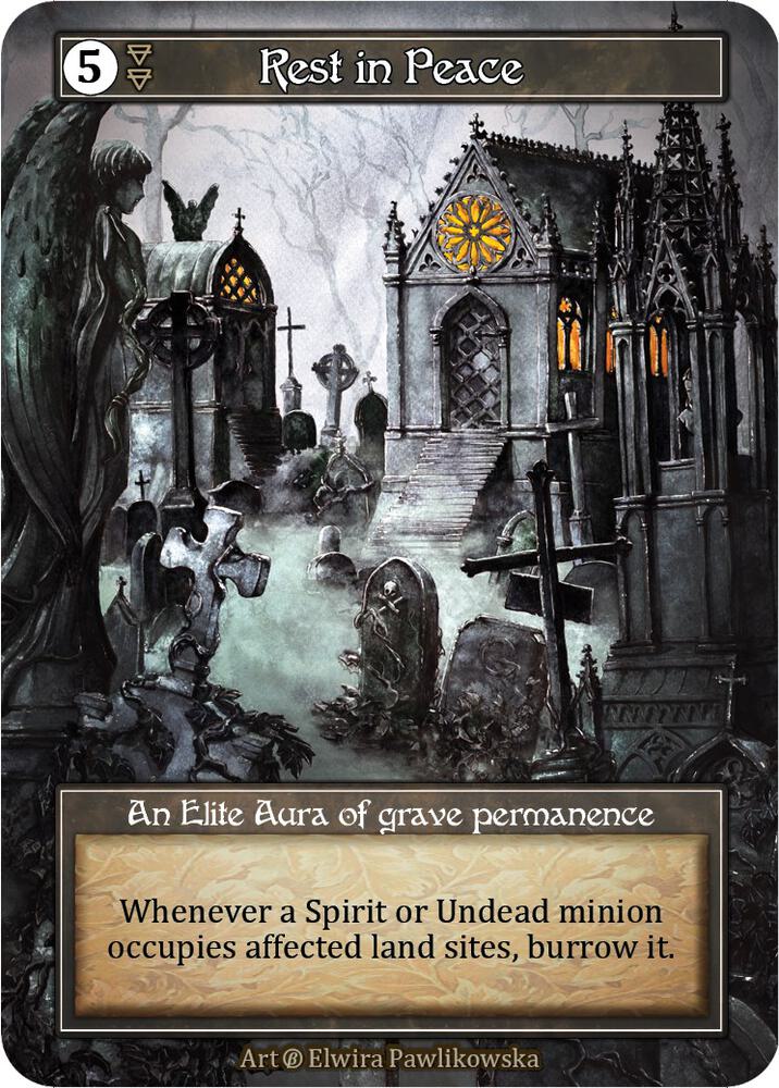 Rest in Peace (Foil), Beta #523437